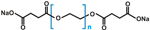 Polyethylene glycol di-succinic acid