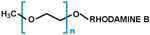 Polyethylene glycol mono-Rhodamine